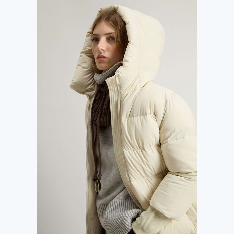 Jacke Damen Woolrich Cloud Madison Coat milky cream 4