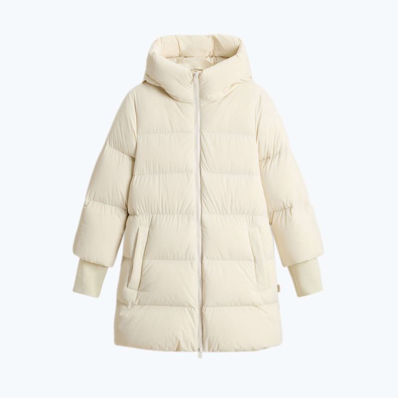 Jacke Damen Woolrich Cloud Madison Coat milky cream 6