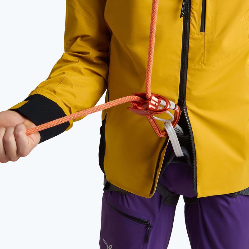Herren Regenjacke Montura Vertigo 3L mustard 11