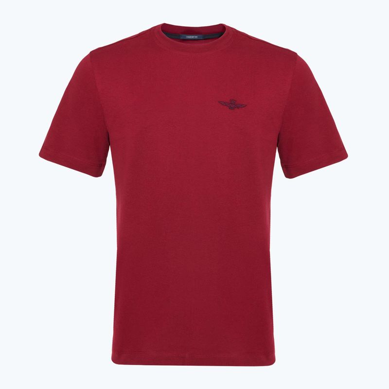 Shirt Herren Aeronautica Militare Essential burgundy