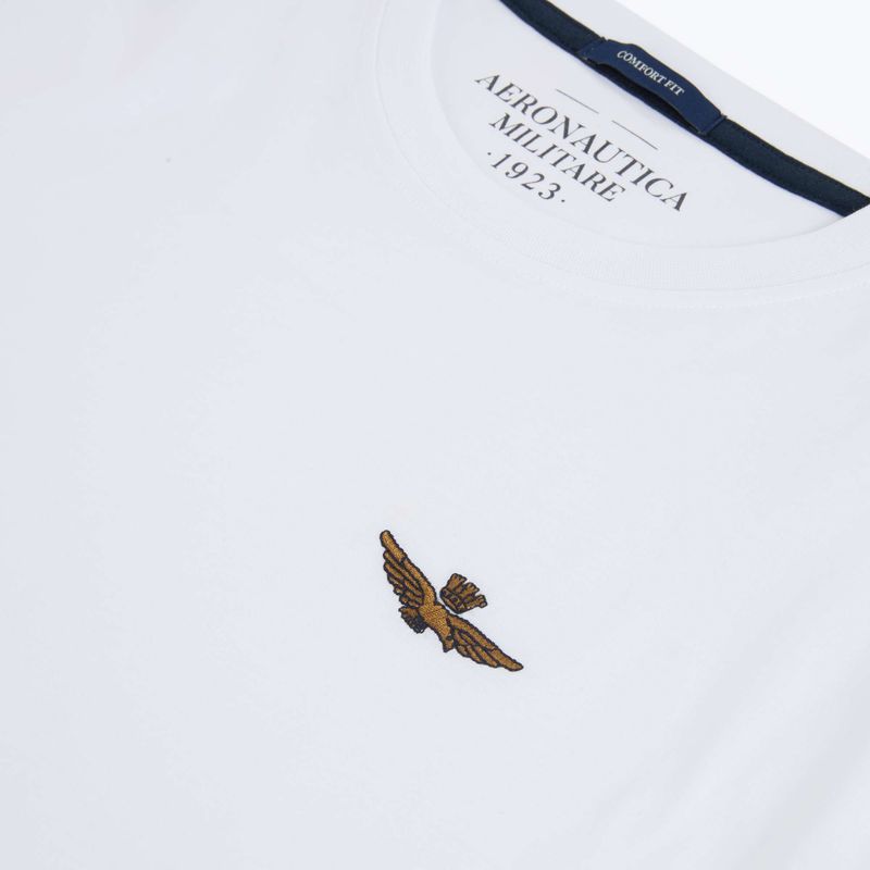 Herren T-Shirt Aeronautica Militare TS2535UJ00641 off white 3