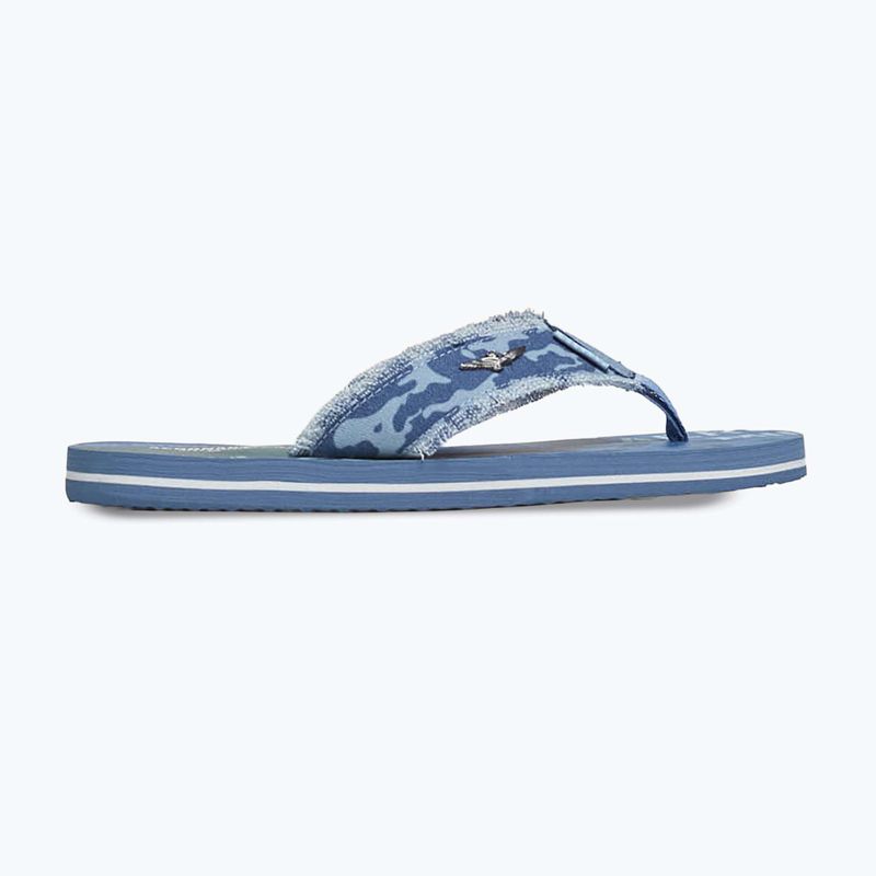 Flip-Flops Herren Aeronautica Militare SC0310UCT03593 camouflage blu 8