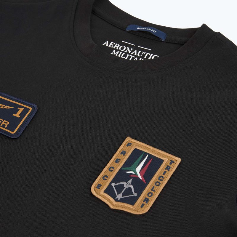 Herren T-Shirt Aeronautica Militare TS2544UJ00592 jet black 3
