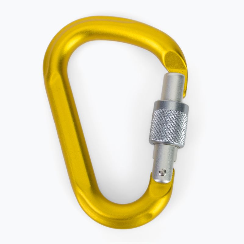 Klettern Technologie Snappy SG Karabiner gelb