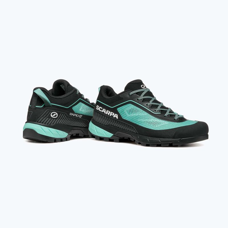Approachschuhe Damen SCARPA Rapid LT aqua/aqua 4
