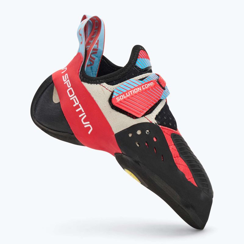 Kletterschuhe Damen La Sportiva Solution Comp hibiscus/ malibu blue 2