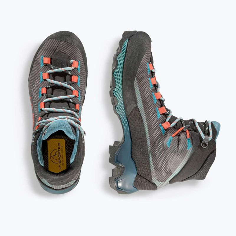 Trekkingschuhe Damen La Sportiva Aequilibrium Hike GTX carbon/everglade 10