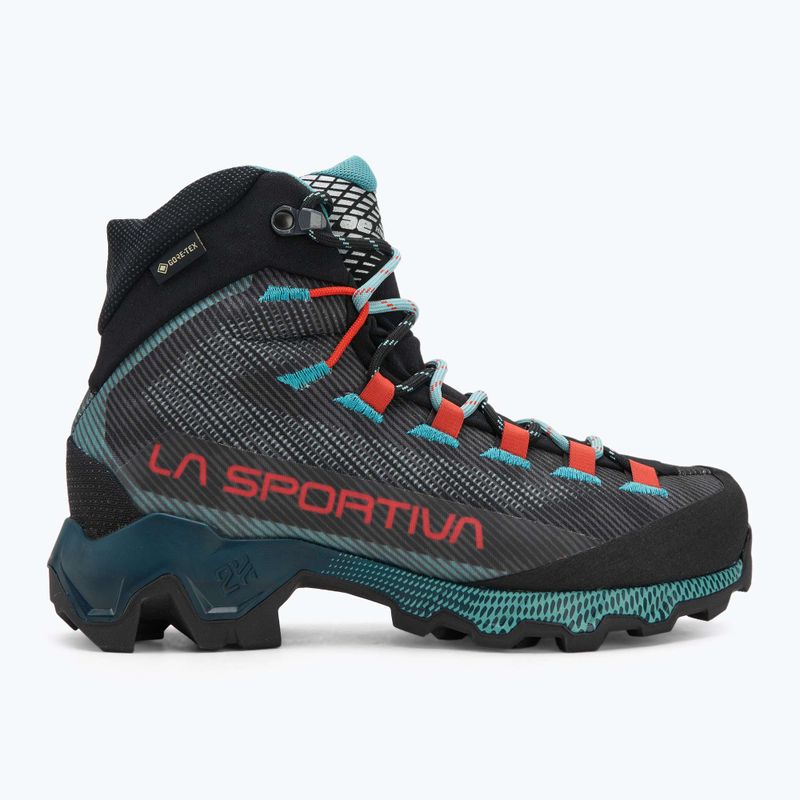 Trekkingschuhe Damen La Sportiva Aequilibrium Hike GTX carbon/everglade 2