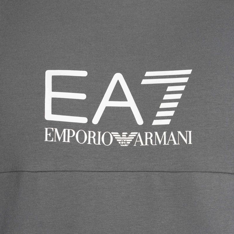 Herren Hoodie Sweatshirt EA7 Emporio Armani Train Summer Block iron gate 3