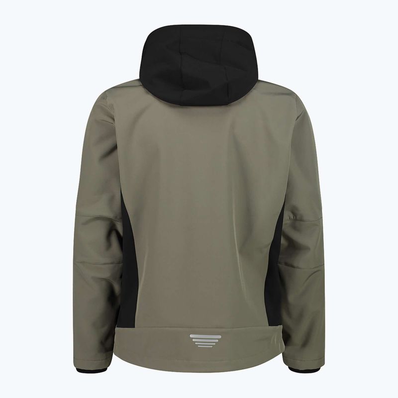 Softshell Jacke Herren CMP 3A01787N olive / nero 2