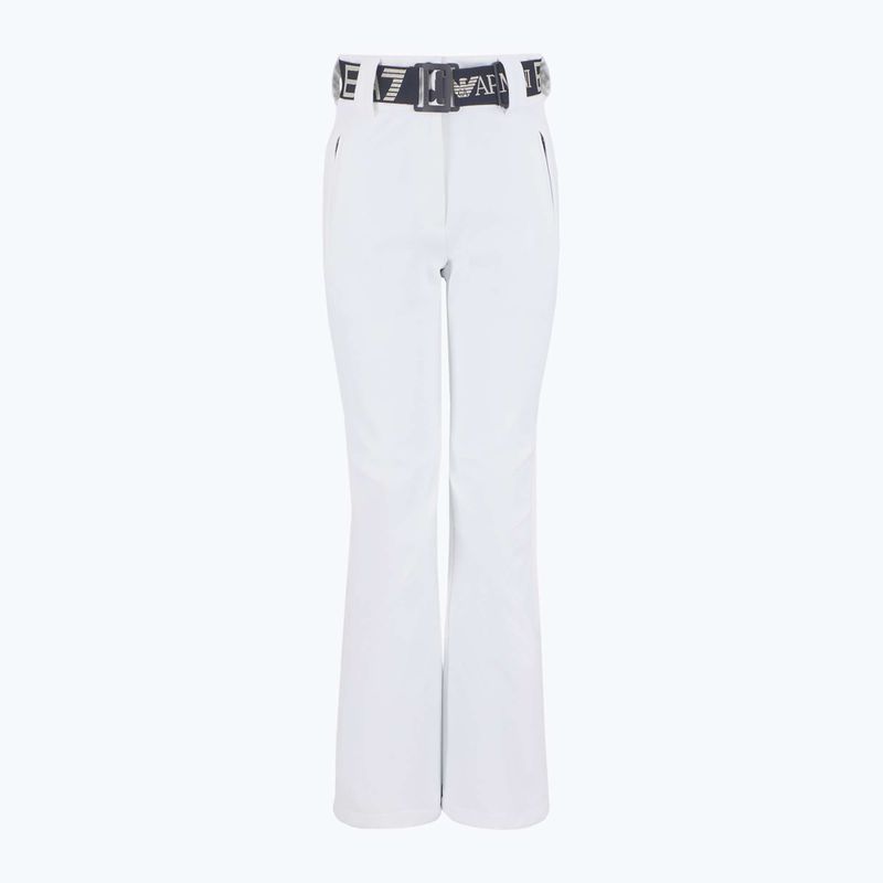 Skihose Damen EA7 Emporio Armani Ski Kitzbuhel High Waisted Softshell white 6