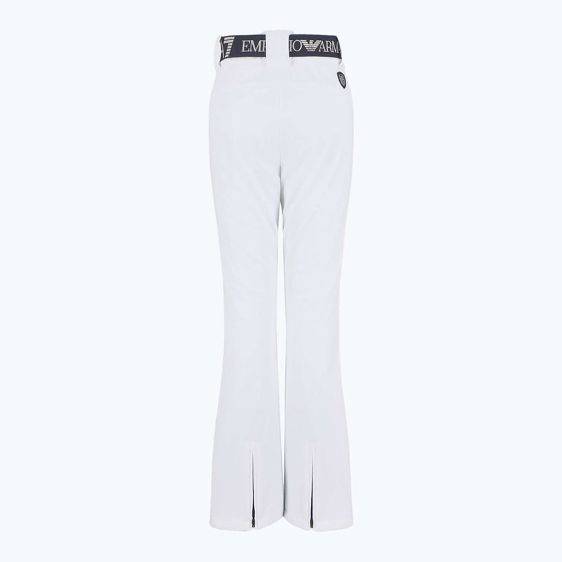 Skihose Damen EA7 Emporio Armani Ski Kitzbuhel High Waisted Softshell white 7