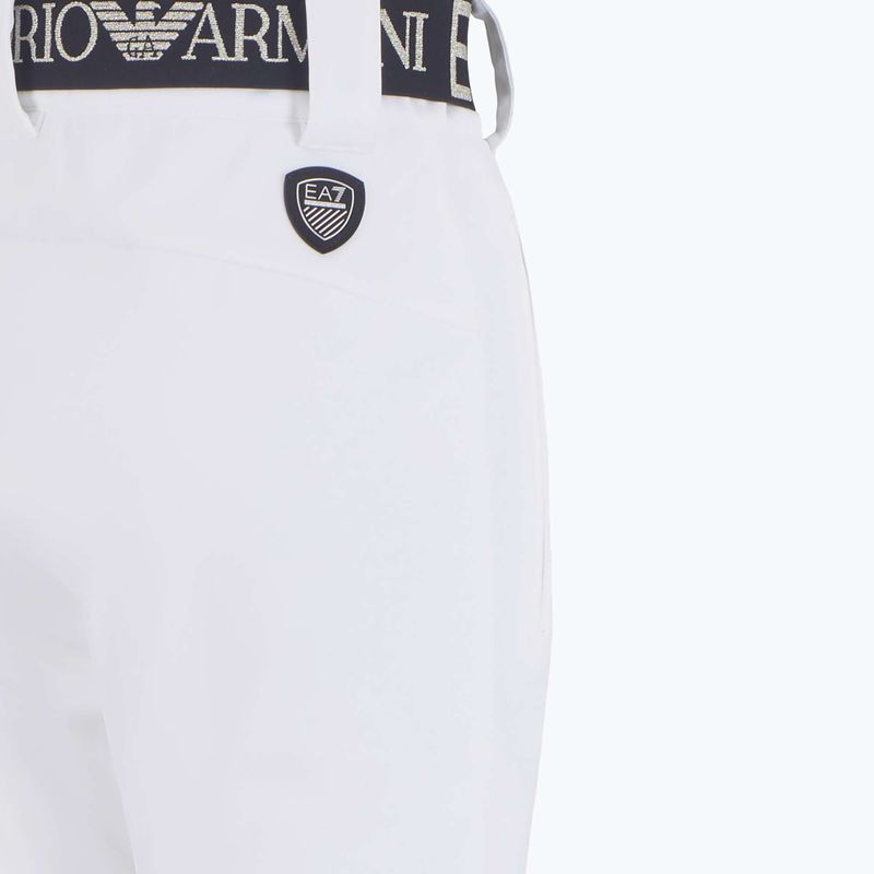 Skihose Damen EA7 Emporio Armani Ski Kitzbuhel High Waisted Softshell white 8