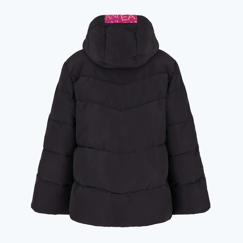 Jacke Damen EA7 Emporio Armani Train Logo Series Extra Padded Tape black 2