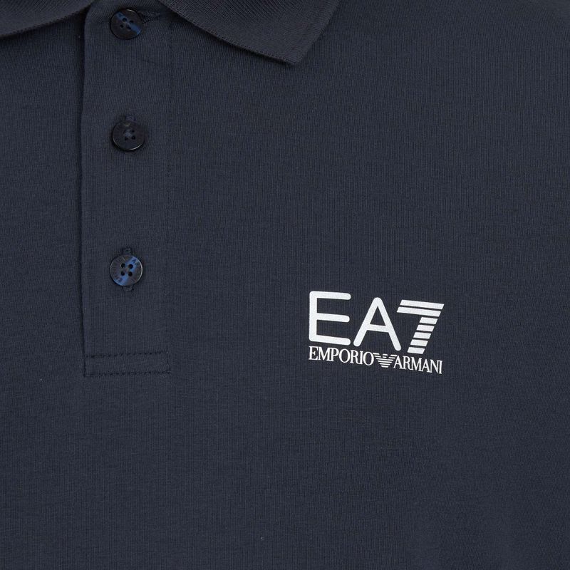 Herren EA7 Emporio Armani Core Identity Poloshirt armani blau 3