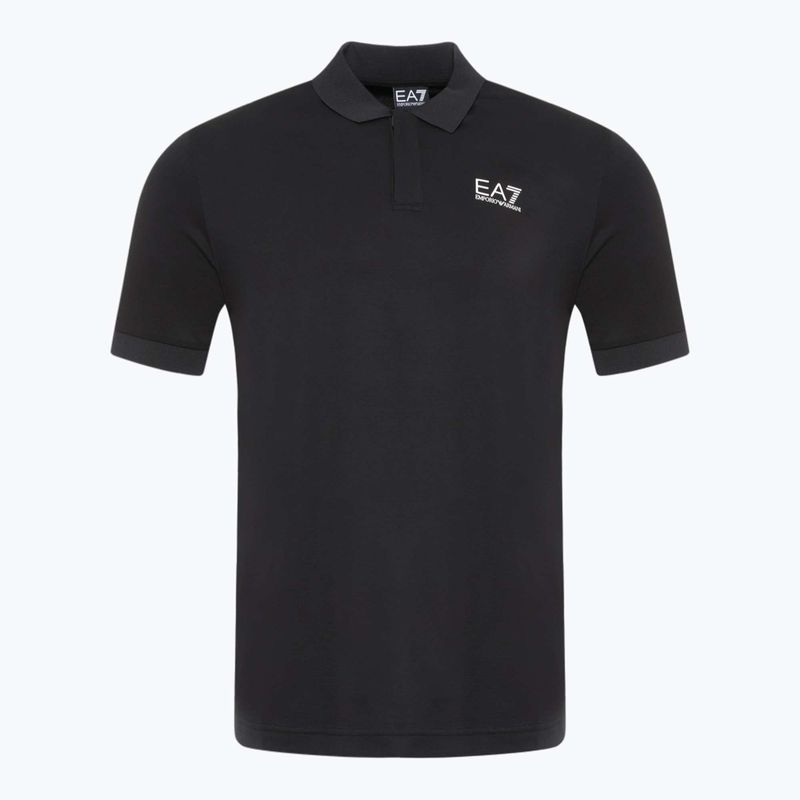 Shirt Herren EA7 Emporio Armani Train 7 Lines Polo black 1200