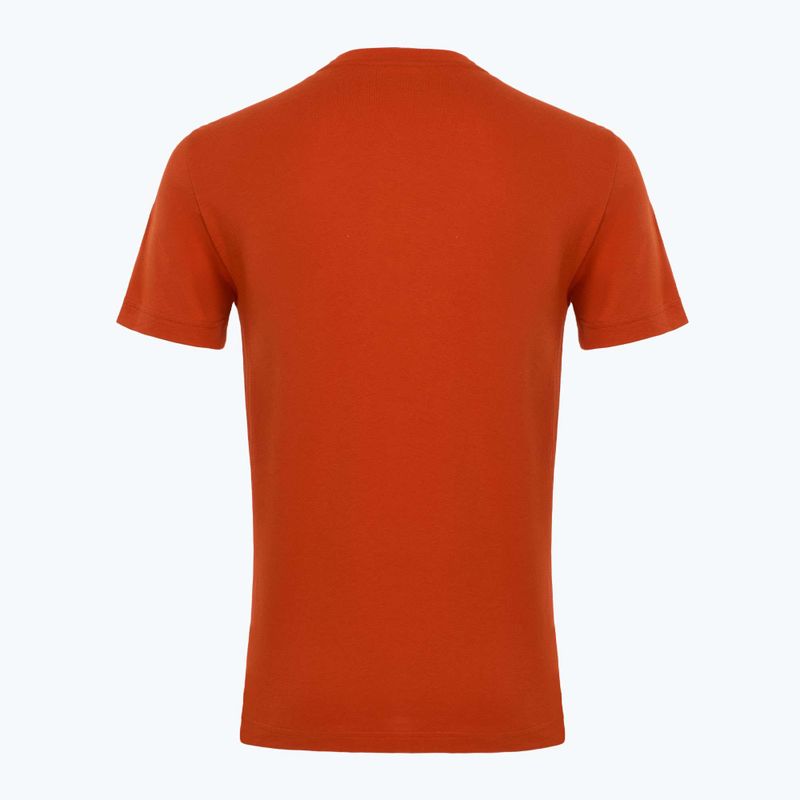 Herren EA7 Emporio Armani Sichtbarkeit Baumwolle Crew Rooibos-Tee-T-Shirt 2