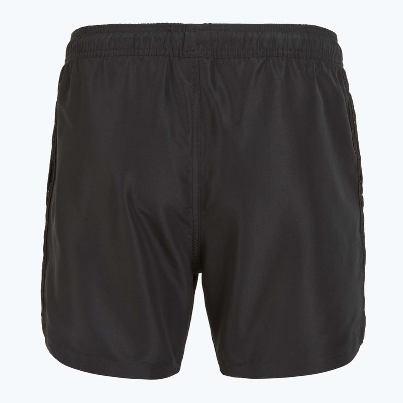Herren EA7 Emporio Armani Gold Label Boxer Badeshorts schwarz 2
