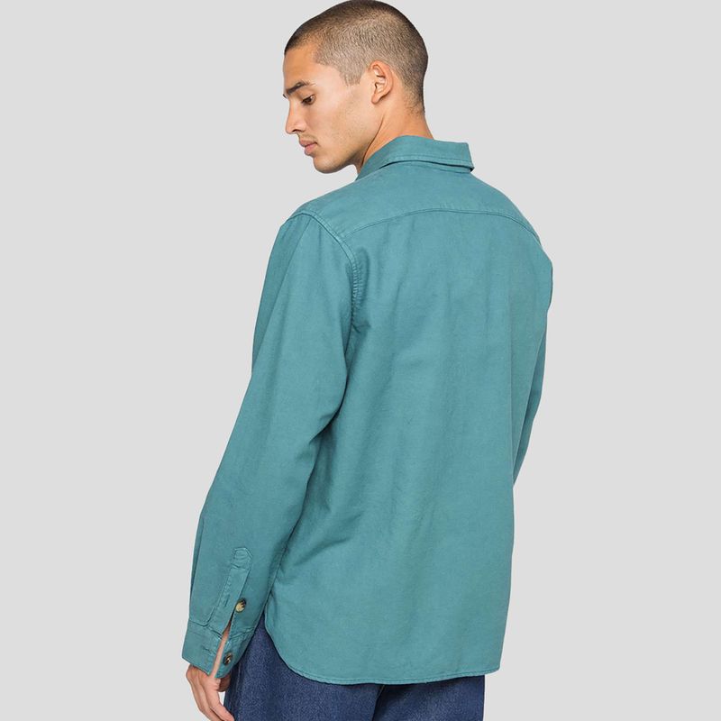 Herrenhemd Kaotiko Bruno jade 2