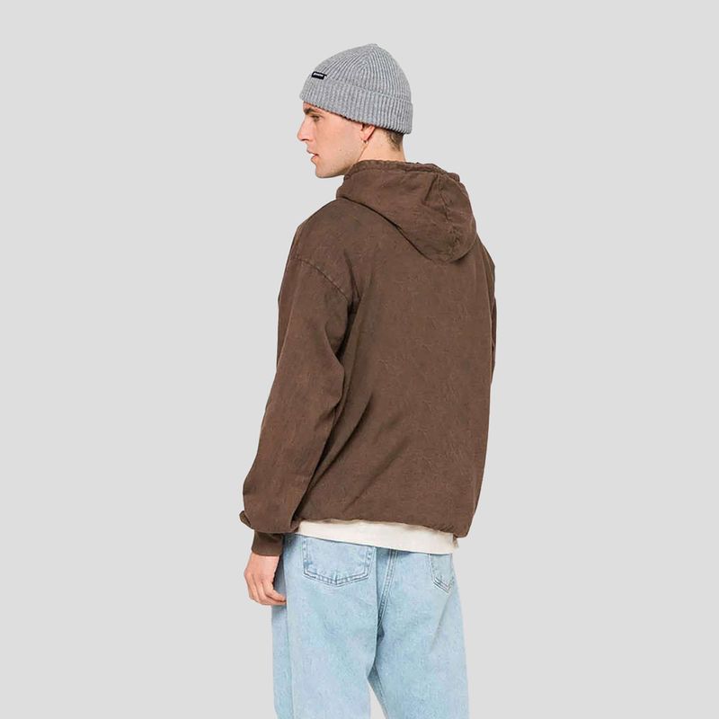 Herrenpullover Kaotiko Washed Vancouver Society braun 2