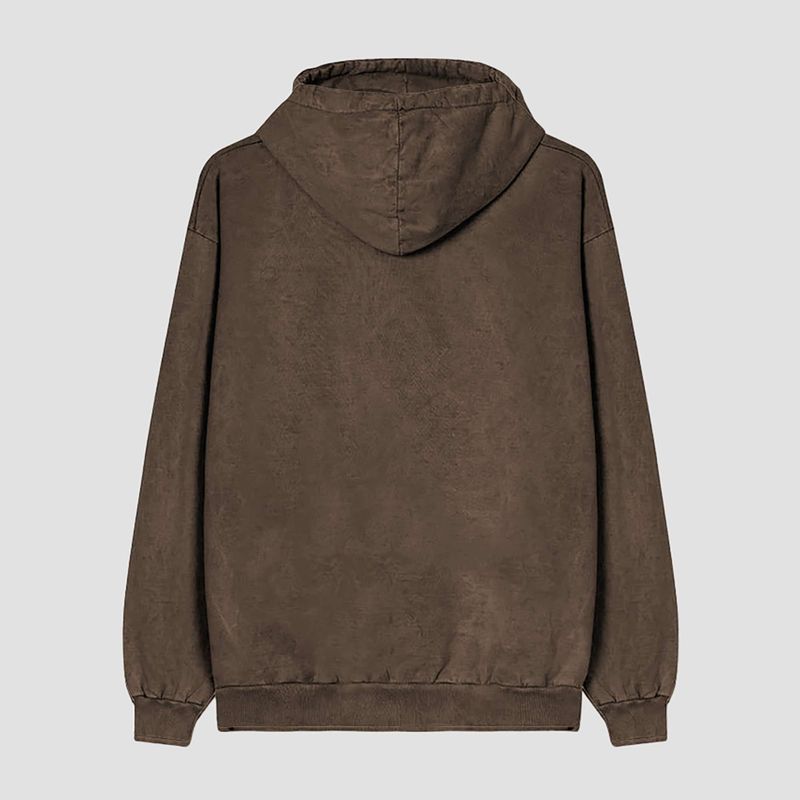 Herrenpullover Kaotiko Washed Vancouver Society braun 4
