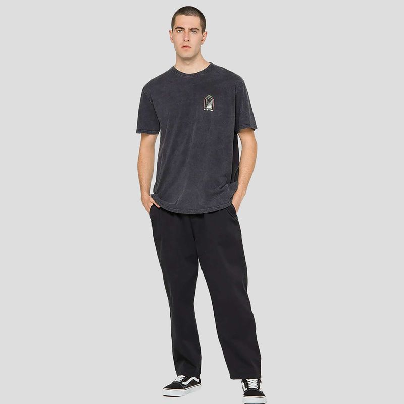 Men's Kaotiko Washed Trust Your Intuition T-Shirt schwarz 2