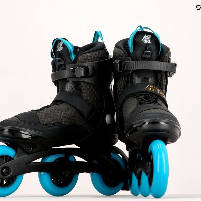 Inline-Skates Herren K2 Trio LT 1 schwarz-orange 3H6/11/85 13