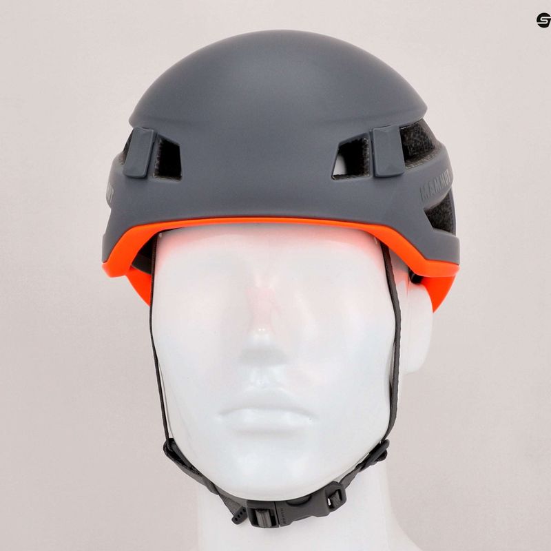 MAMMUT Crag Sender Kletterhelm grau 10