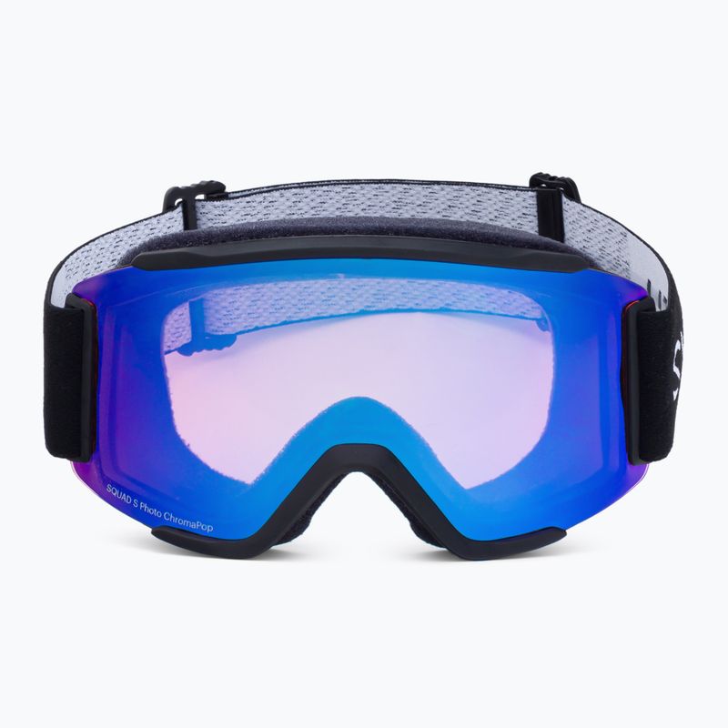 Skibrille Smith Squad S black/chromapop photochromic rose flash M764 2