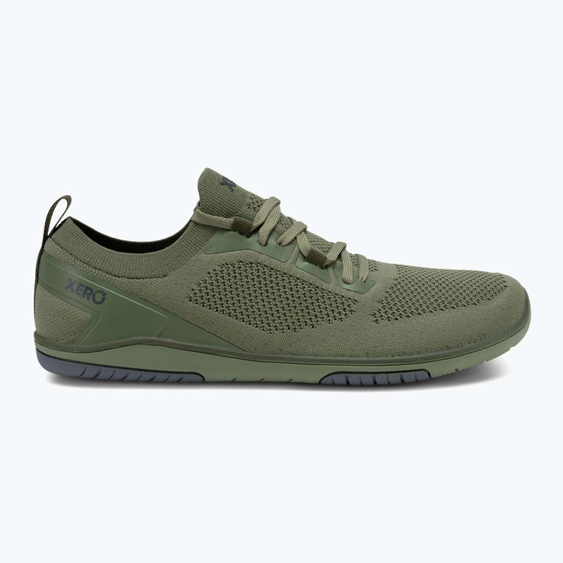 Herren Barfußschuhe Xero Shoes Nexus Knit oliv 9