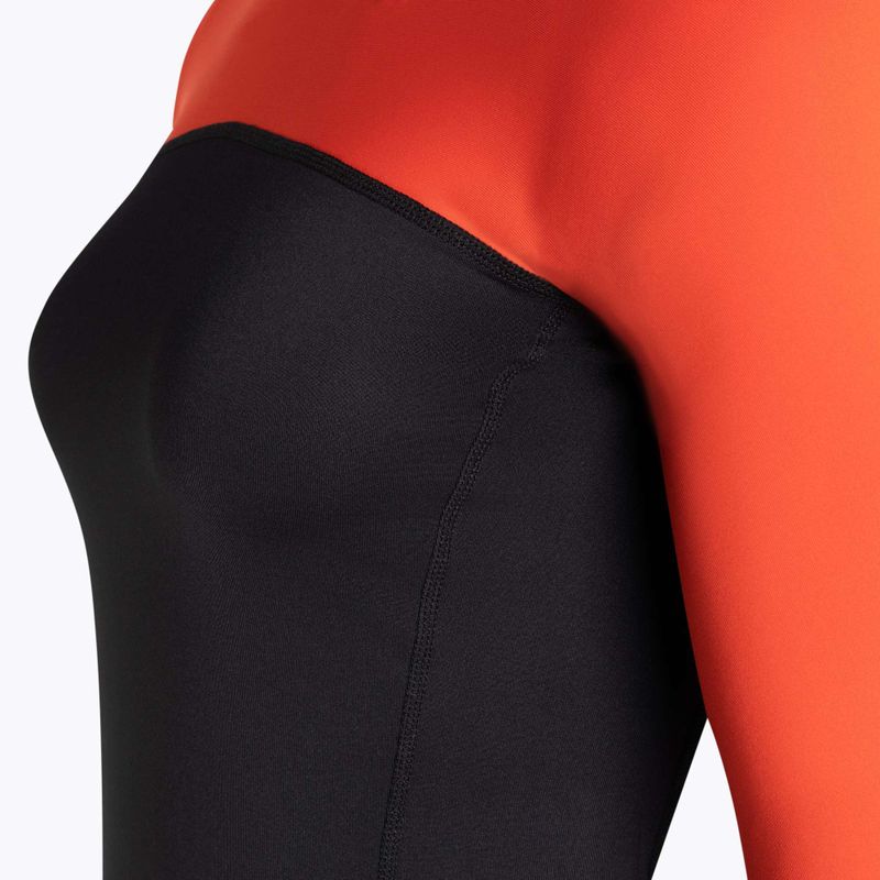 Dakine Frauen schwimmen Shirt Hd Snug Fit Rashguard schwarz und rot DKA651W0008 7