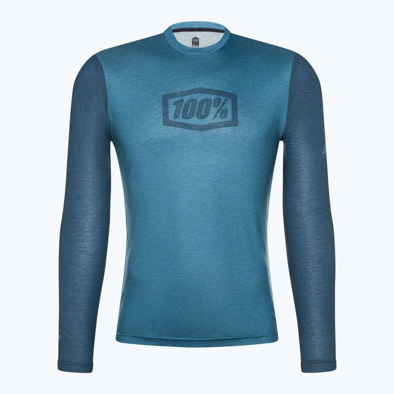 Herren Radtrikot 100% Airmatic blau 40019-00015 3