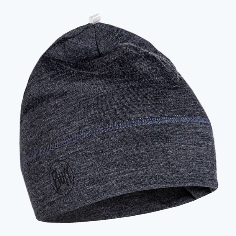 BUFF Leichte Mütze aus Merinowolle Solid grey 113013.937.10.00 2