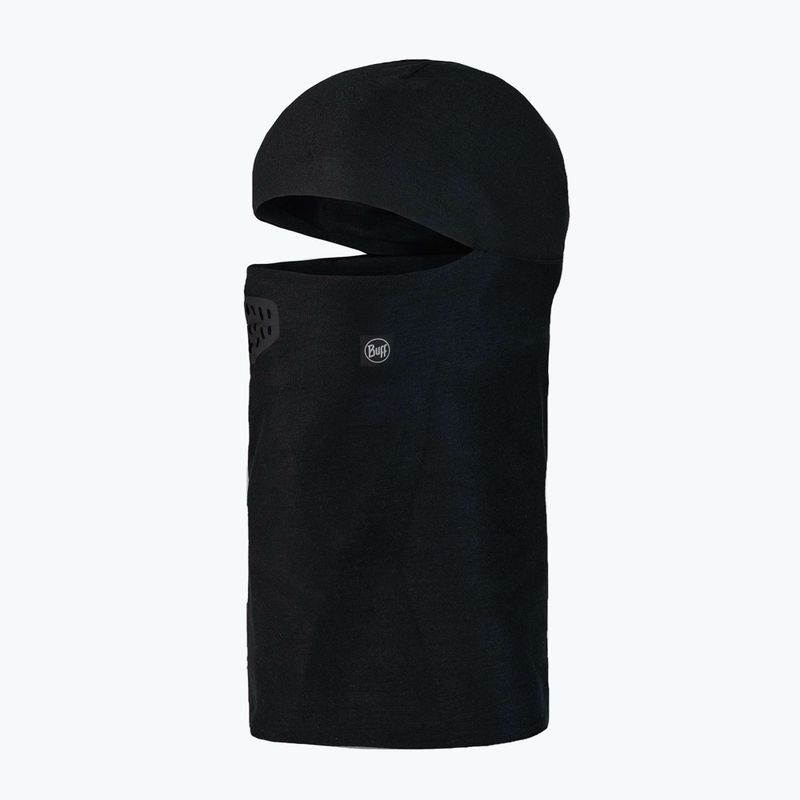 Sturmhaube Kinder BUFF Thermonet solid black