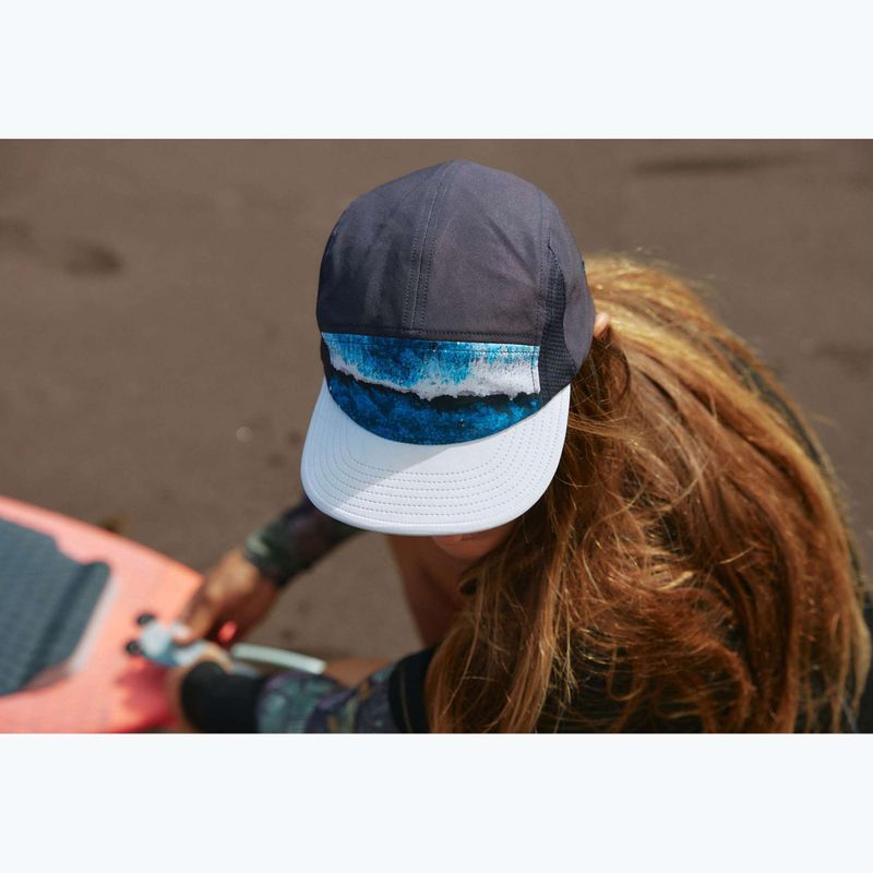 Basecap BUFF 5 Go parley navy panel 6