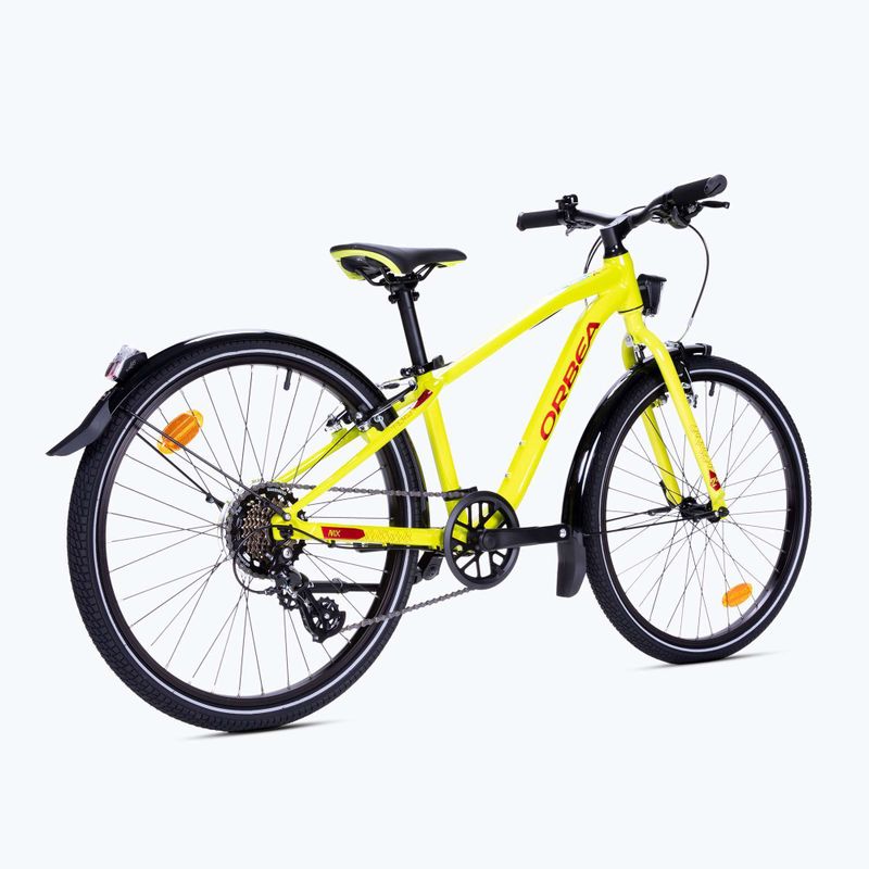 Orbea Kinderfahrrad MX 24 Park gelb M01024I6 3