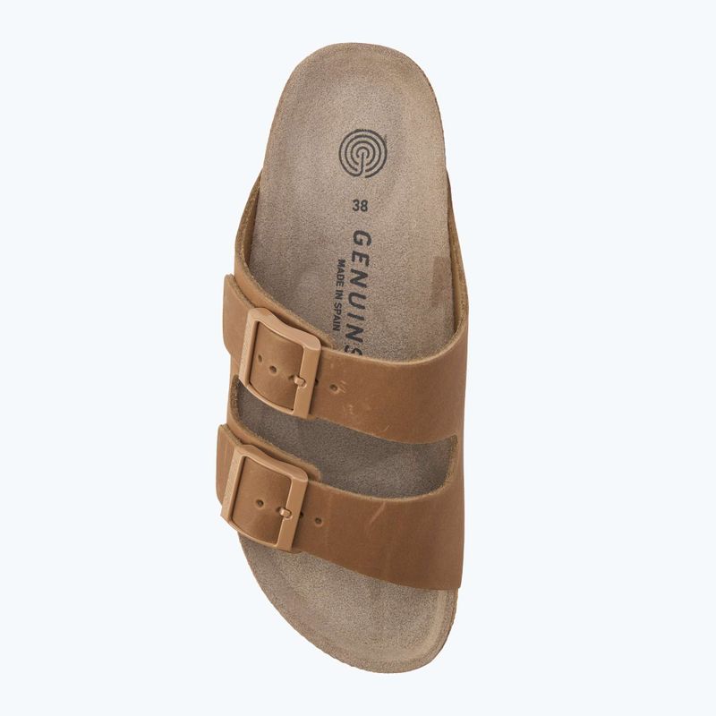 Badeschuhe Damen Genuins Hawaii Oiled Leather clay 5
