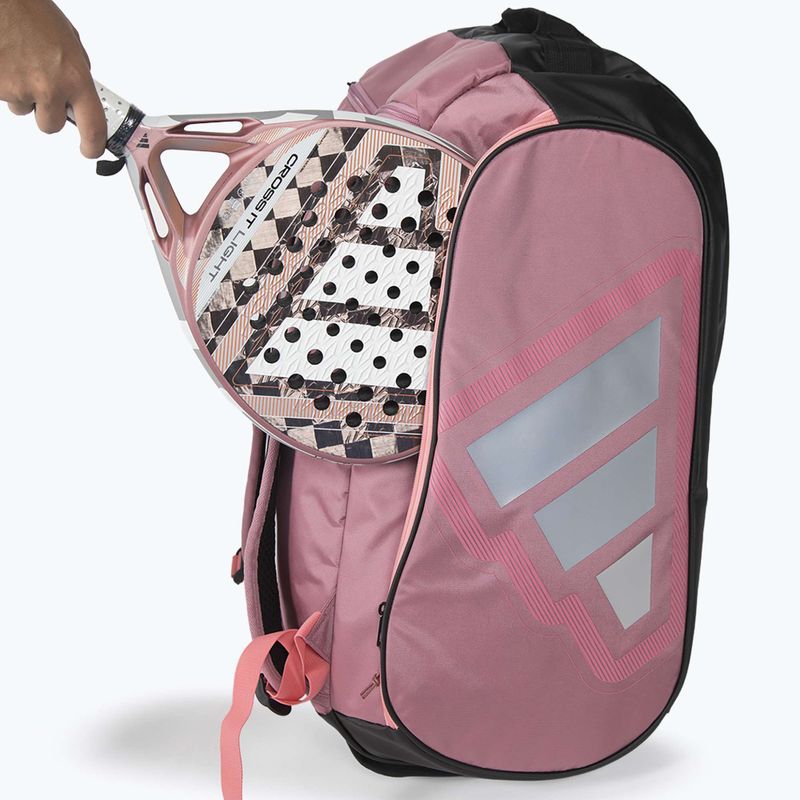 Padel-Tasche adidas Pro Tour Racket Bag 2026 70 l pink/black 6