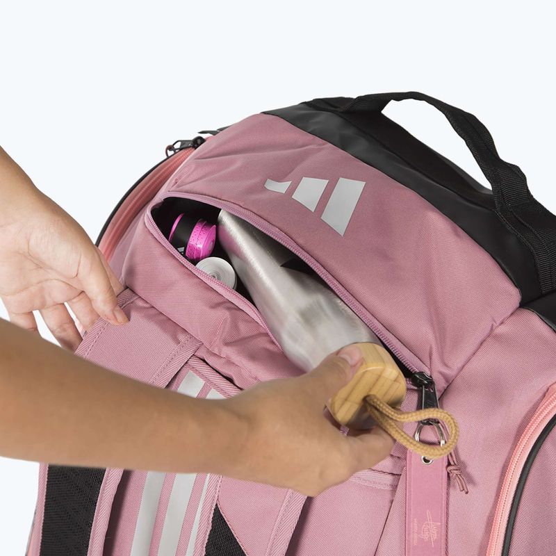 Padel-Tasche adidas Pro Tour Racket Bag 2026 70 l pink/black 9