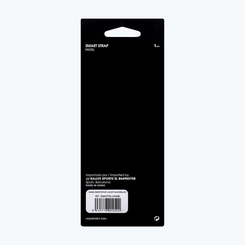 Handgelenkband NOX Luxury Smartstrap silver/black 2