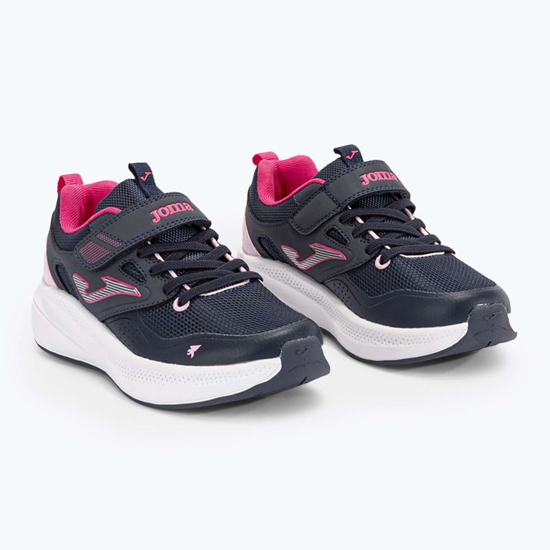 Joma Ferro navy/pink Kinder Laufschuhe 9