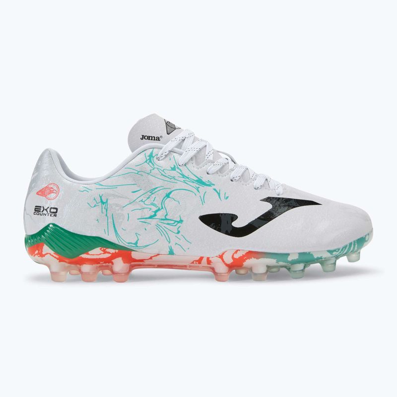 Herren Fußballschuhe Supercopa AG weiß/türkis 2