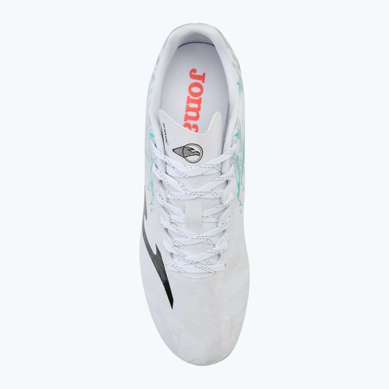 Herren Fußballschuhe Supercopa AG weiß/türkis 5