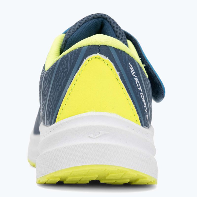 Joma Victory Jr Kinder Laufschuhe navy blau / gelb 6