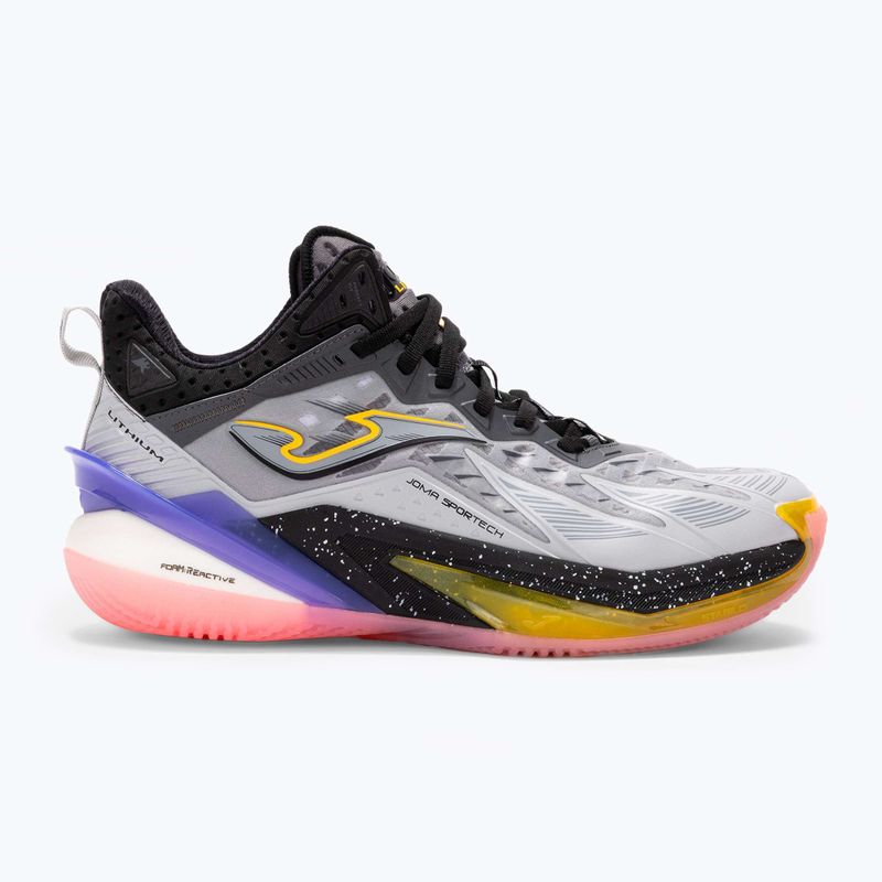 Herren-Basketball-Schuhe Joma Lithium grau 8