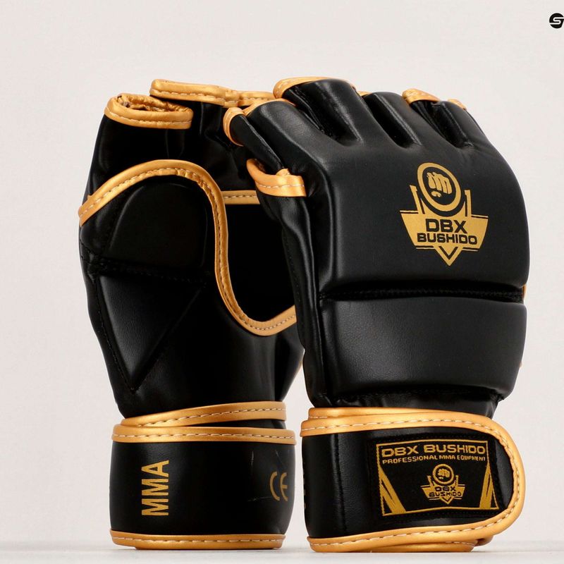 DBX BUSHIDO Grappling-Handschuhe schwarz E1V8 16