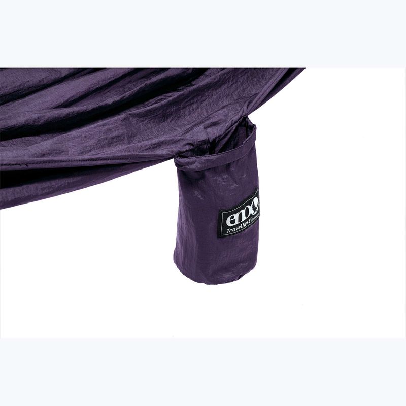 Trekking Outdoor Hängematte ENO Travel Nest + Straps Combo plum 6