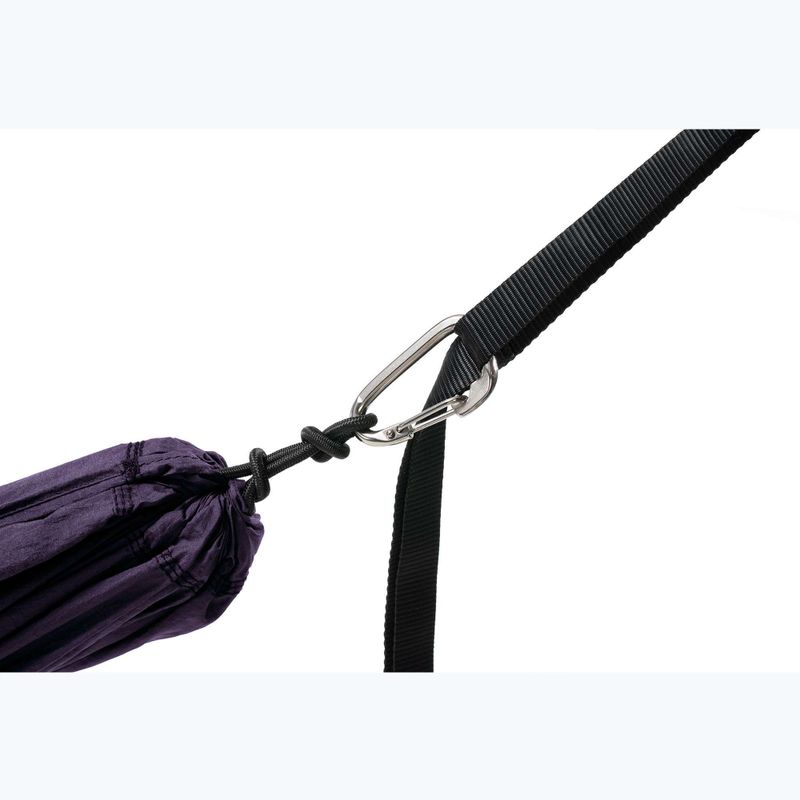 Trekking Outdoor Hängematte ENO Travel Nest + Straps Combo plum 9