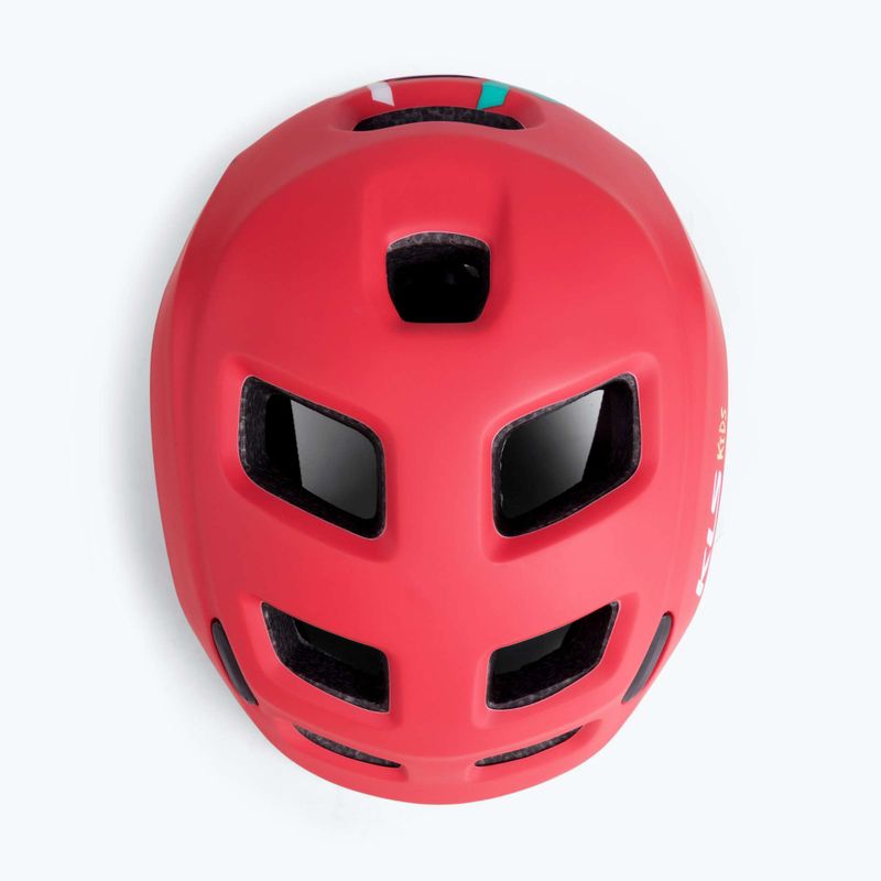 Kellys Kinderfahrradhelm rot ZIGZAG 022 5
