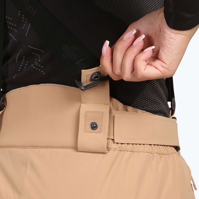 Damen-Skihose Kilpi Elare beige 5